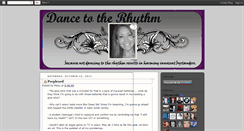 Desktop Screenshot of dancetotherhythm.blogspot.com