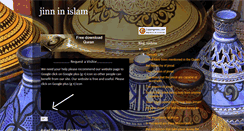 Desktop Screenshot of jinninislam.blogspot.com