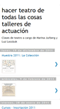 Mobile Screenshot of hacerteatrodetodaslascosas.blogspot.com