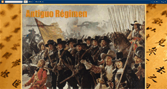 Desktop Screenshot of antiguo-regimen.blogspot.com