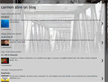 Tablet Screenshot of carmenabreunblog.blogspot.com