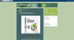 Desktop Screenshot of freefullverision.blogspot.com
