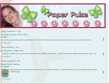 Tablet Screenshot of paperpulse.blogspot.com
