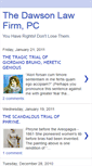 Mobile Screenshot of dawsonlawfirm2010.blogspot.com