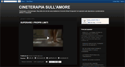 Desktop Screenshot of cineterapiasullamore.blogspot.com