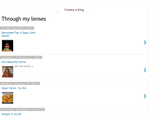 Tablet Screenshot of my-world-through-lenses.blogspot.com