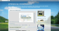 Desktop Screenshot of cronocursos.blogspot.com