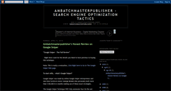 Desktop Screenshot of ambatchmasterpublisher-joseph.blogspot.com