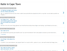 Tablet Screenshot of katieincapetown09.blogspot.com