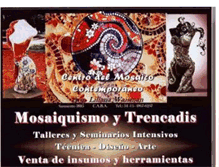 Tablet Screenshot of centrodelmosaicocontemporaneo.blogspot.com