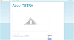 Desktop Screenshot of abouttetra.blogspot.com