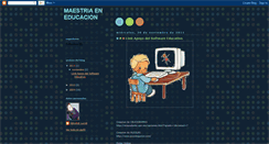 Desktop Screenshot of maestriaeneducacionsh.blogspot.com