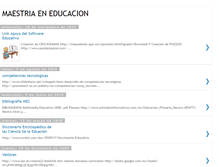 Tablet Screenshot of maestriaeneducacionsh.blogspot.com