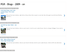 Tablet Screenshot of pgrblogseries2009.blogspot.com