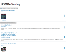 Tablet Screenshot of indocitatraining.blogspot.com