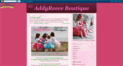 Desktop Screenshot of addyreeceboutique.blogspot.com