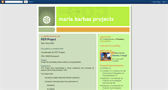 Desktop Screenshot of mariabarbasprojects.blogspot.com