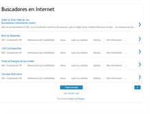 Tablet Screenshot of buscadoresbolivia.blogspot.com