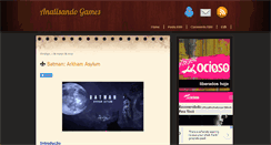 Desktop Screenshot of analisedegames.blogspot.com
