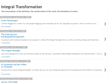 Tablet Screenshot of integraltransformation.blogspot.com