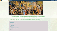 Desktop Screenshot of muralistadiegorivera.blogspot.com