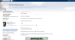 Desktop Screenshot of myeastbayagent.blogspot.com