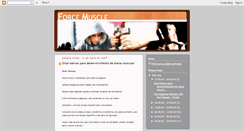 Desktop Screenshot of forcemuscle-artigos.blogspot.com