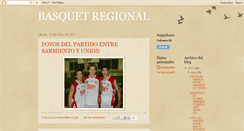 Desktop Screenshot of basquetdelaregion.blogspot.com