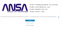 Tablet Screenshot of ansagroup.blogspot.com