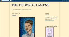 Desktop Screenshot of dugonglament.blogspot.com