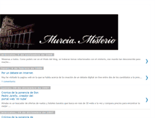 Tablet Screenshot of murciamisterio.blogspot.com