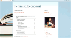 Desktop Screenshot of feministeconomist.blogspot.com
