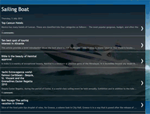 Tablet Screenshot of boating-sailingboat.blogspot.com