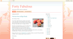 Desktop Screenshot of fortyfabulous.blogspot.com