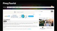 Desktop Screenshot of pinoytourist.blogspot.com