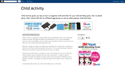 Desktop Screenshot of childactivity.blogspot.com