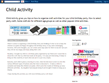 Tablet Screenshot of childactivity.blogspot.com