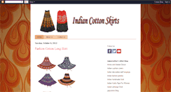 Desktop Screenshot of indianskirts.blogspot.com