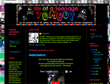 Tablet Screenshot of lifeofateenagetomboy.blogspot.com