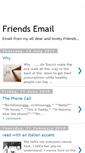 Mobile Screenshot of friendsemail.blogspot.com
