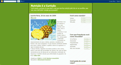 Desktop Screenshot of nutricao2009.blogspot.com