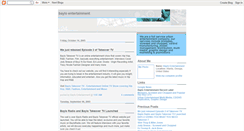 Desktop Screenshot of bayloentertainment.blogspot.com