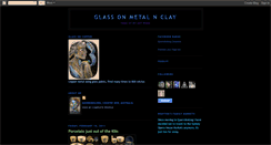 Desktop Screenshot of glassonmetalnclay.blogspot.com