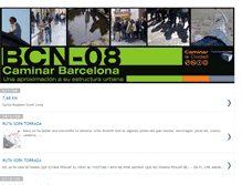 Tablet Screenshot of caminarbcn08.blogspot.com