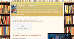 Desktop Screenshot of educacaoeinclusao.blogspot.com