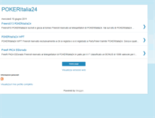 Tablet Screenshot of pokeritalia24.blogspot.com