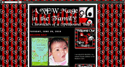 Desktop Screenshot of anewmageinthefamily.blogspot.com