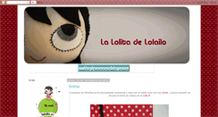 Desktop Screenshot of lalolitadelolailo.blogspot.com