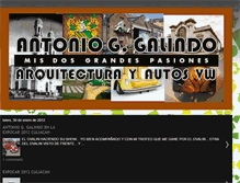 Tablet Screenshot of antonioggalindo.blogspot.com
