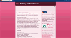 Desktop Screenshot of marketingreparacionautomotriz.blogspot.com